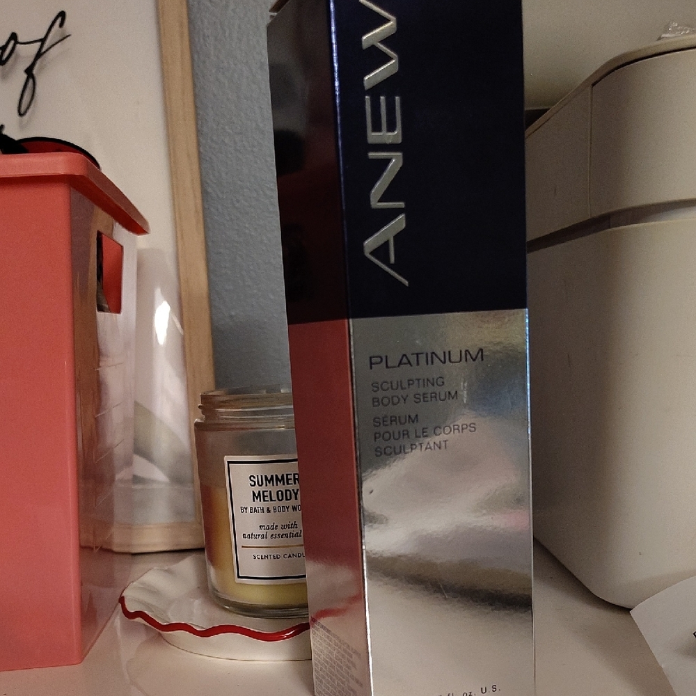 ANEW Platinum Sculpting Body Serum Firming Lotion New Unopened 6.7 FL OZ